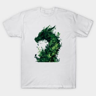 Leafy dragon deity T-Shirt